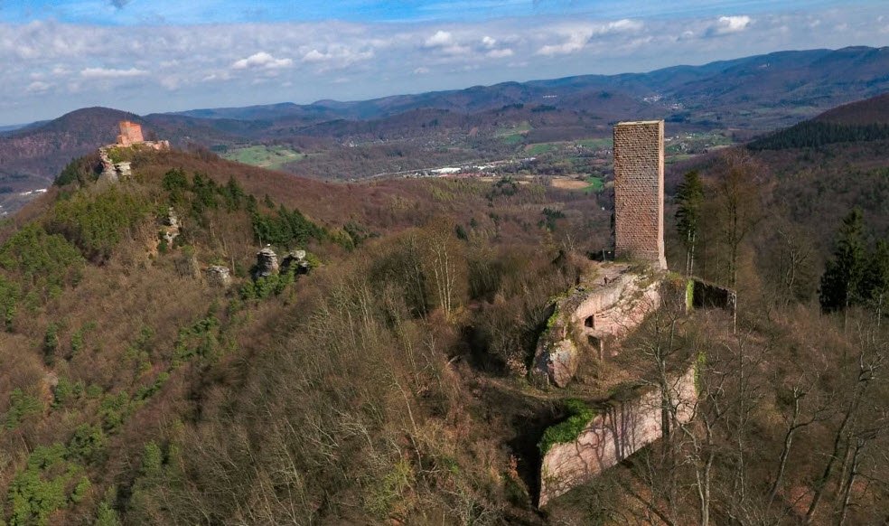 Burgruine Scharfenberg (Münz), Leinsweiler, Germany, Germany